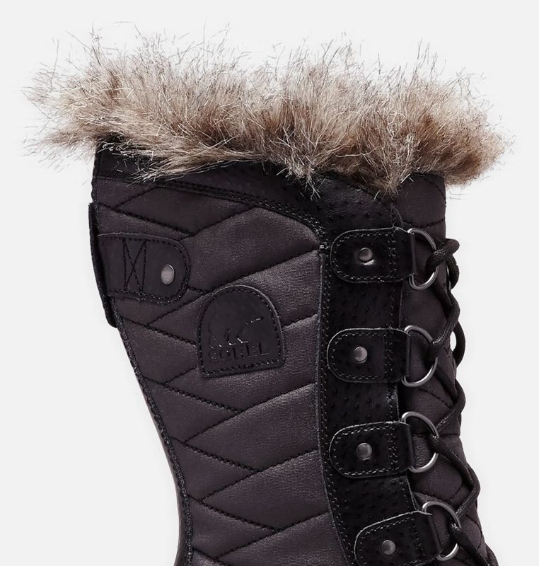 Womens Snow Boots Black - Sorel Tofino™ II Mid - 728-QYUZGN